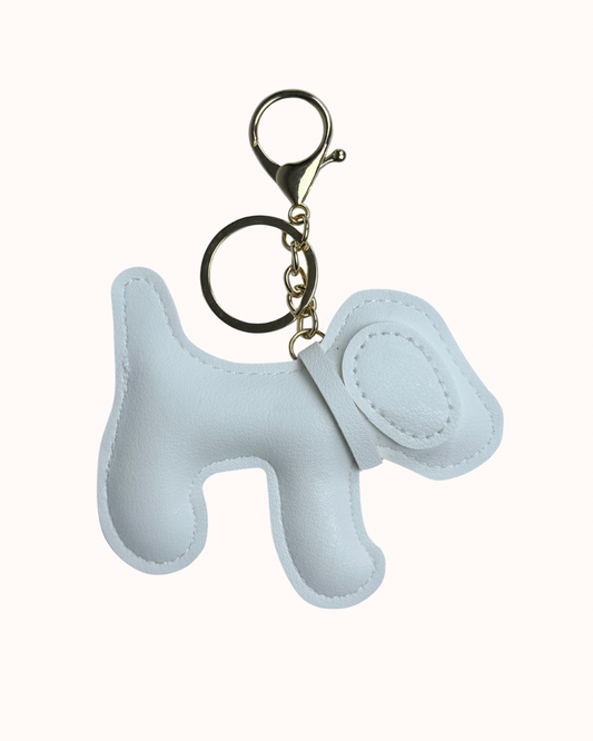 Faux Leather Dog Bag Charm