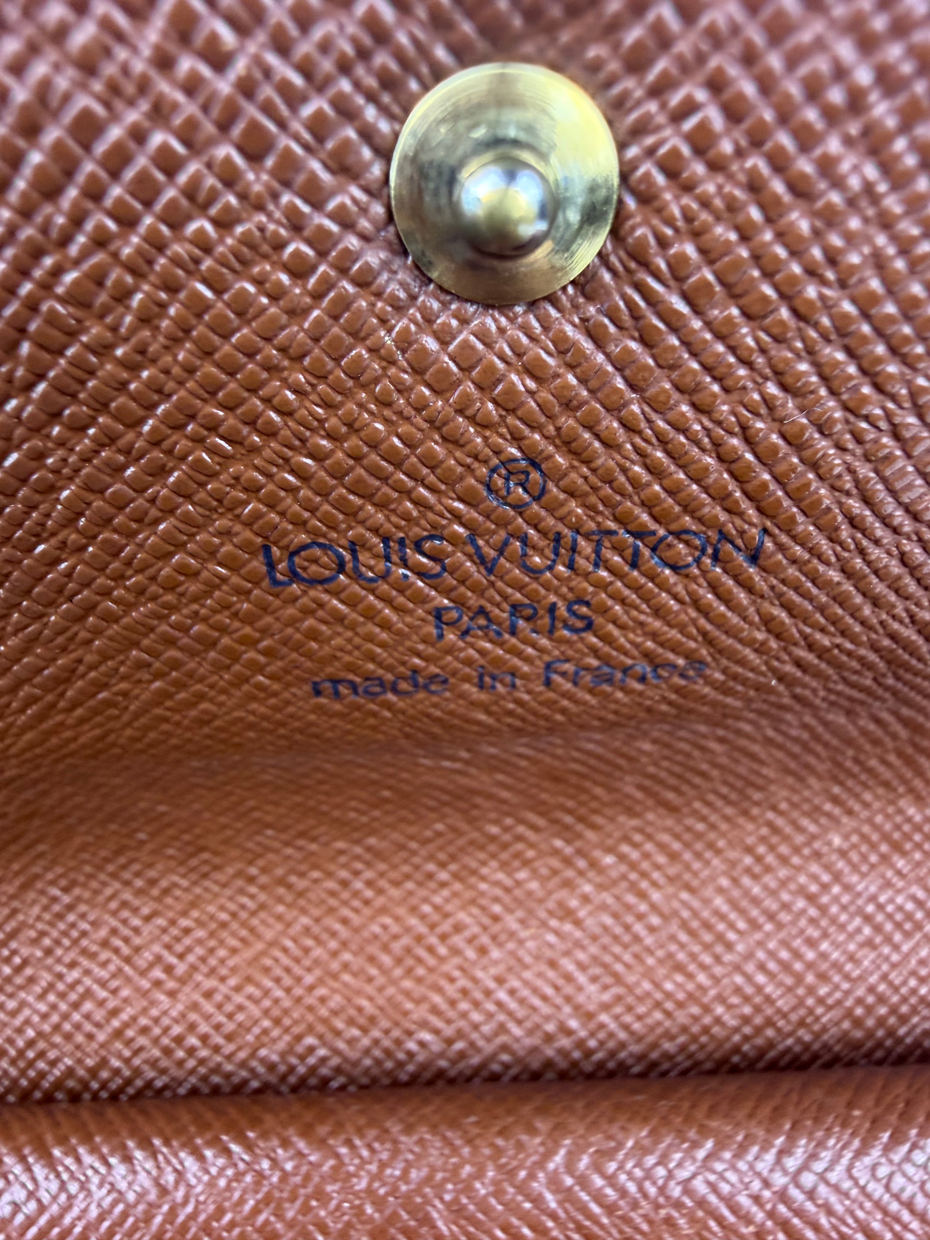 Louis Vuitton Monogram Long Trifold Wallet