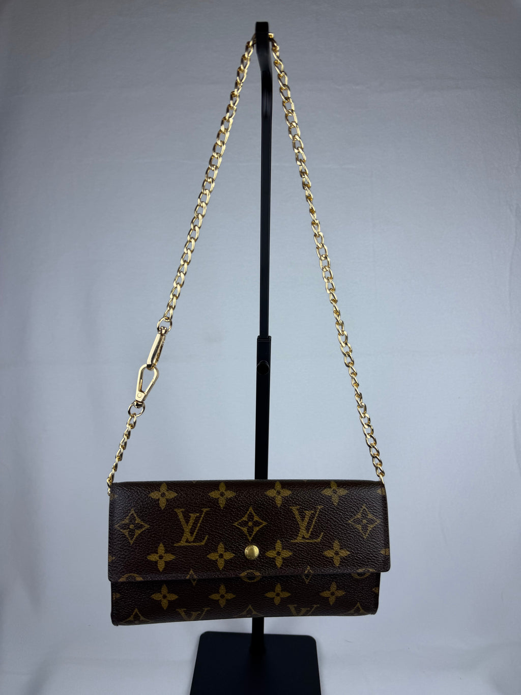 Louis Vuitton Monogram Long Trifold Wallet