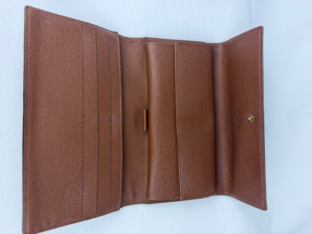 Louis Vuitton Monogram Long Trifold Wallet