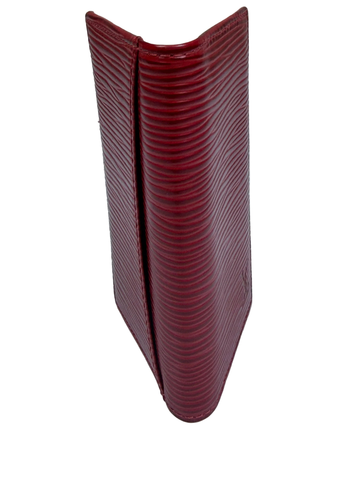 Louis Vuitton Red Epi Leather Pocket Organizer Card Holder Wallet