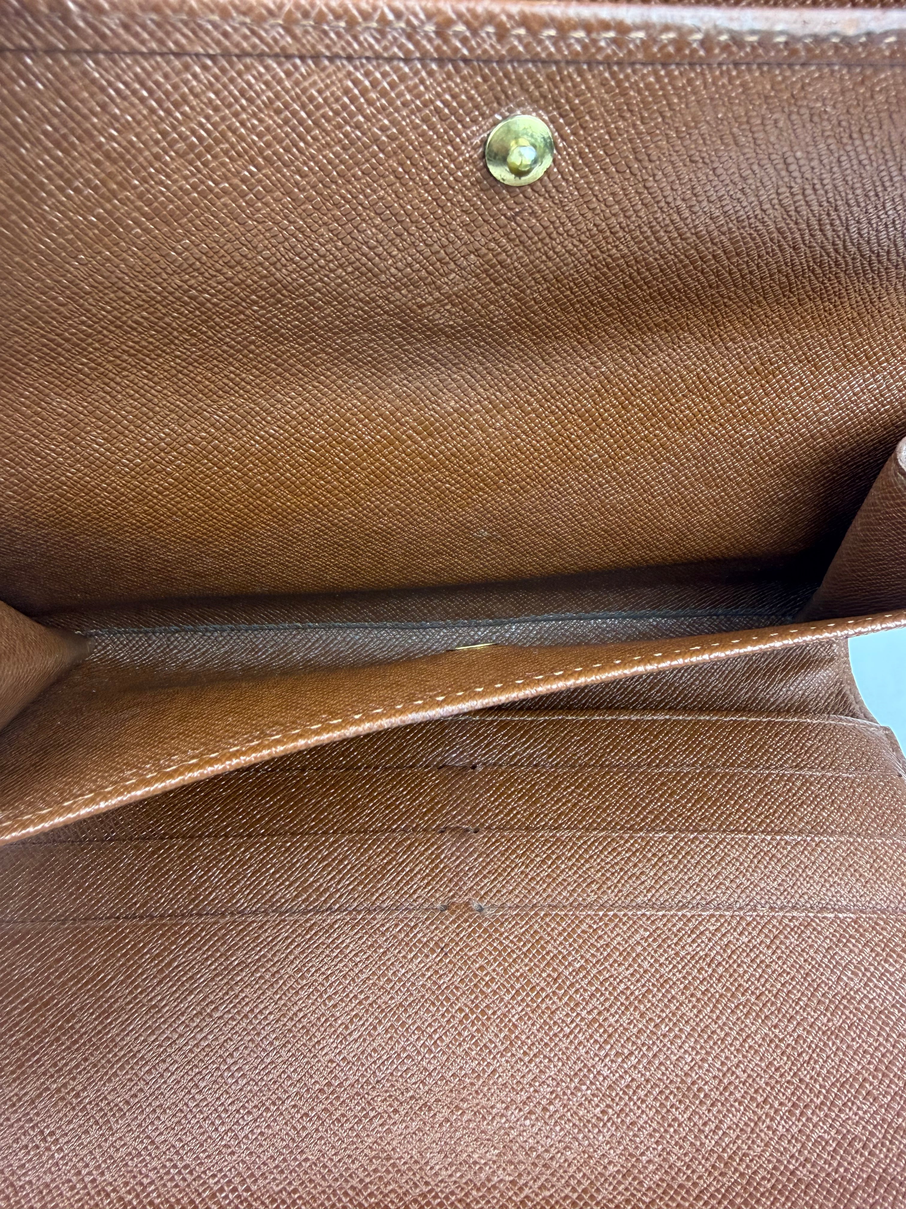 Louis Vuitton Monogram Long Trifold Wallet