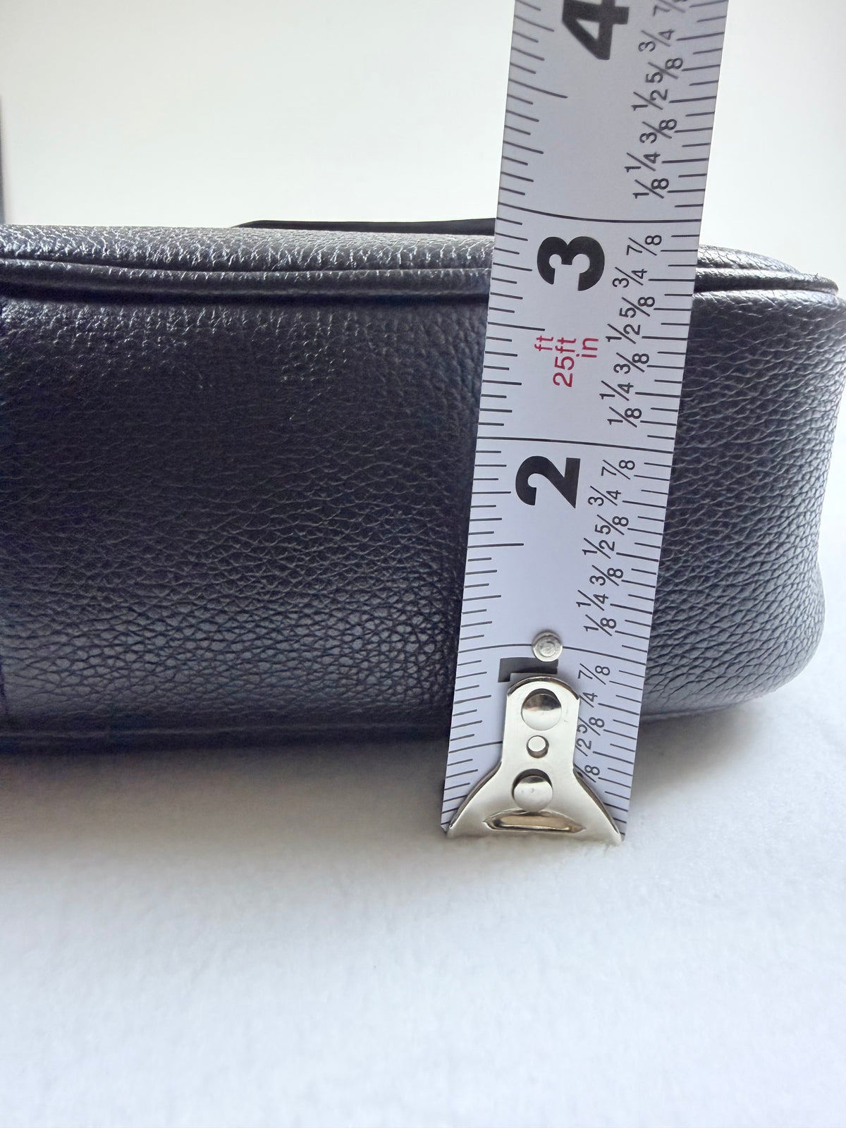 Kate Spade New York Black Pebbled Leather Camera Crossbody Bag & Strap Pouch
