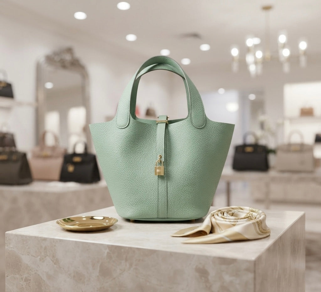 NWT Valentino Orlandi Mint Green Bucket Bag – Luxury Italian Design