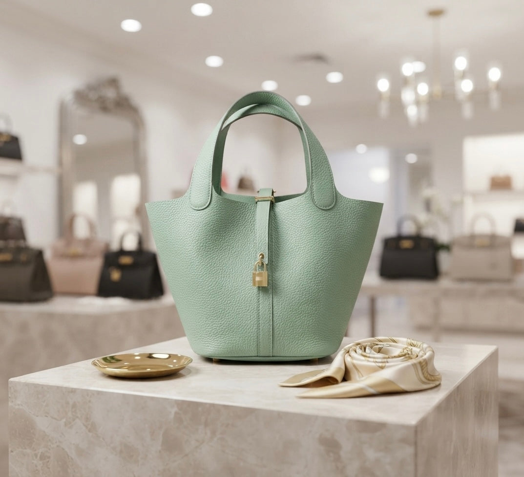 NWT Valentino Orlandi Mint Green Bucket Bag – Luxury Italian Design