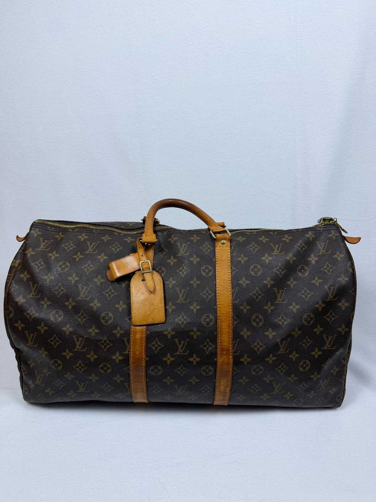 SOLD - Vintage Louis Vuitton Keepall 55 Monogram Canvas Travel Duffle Bag 2001
