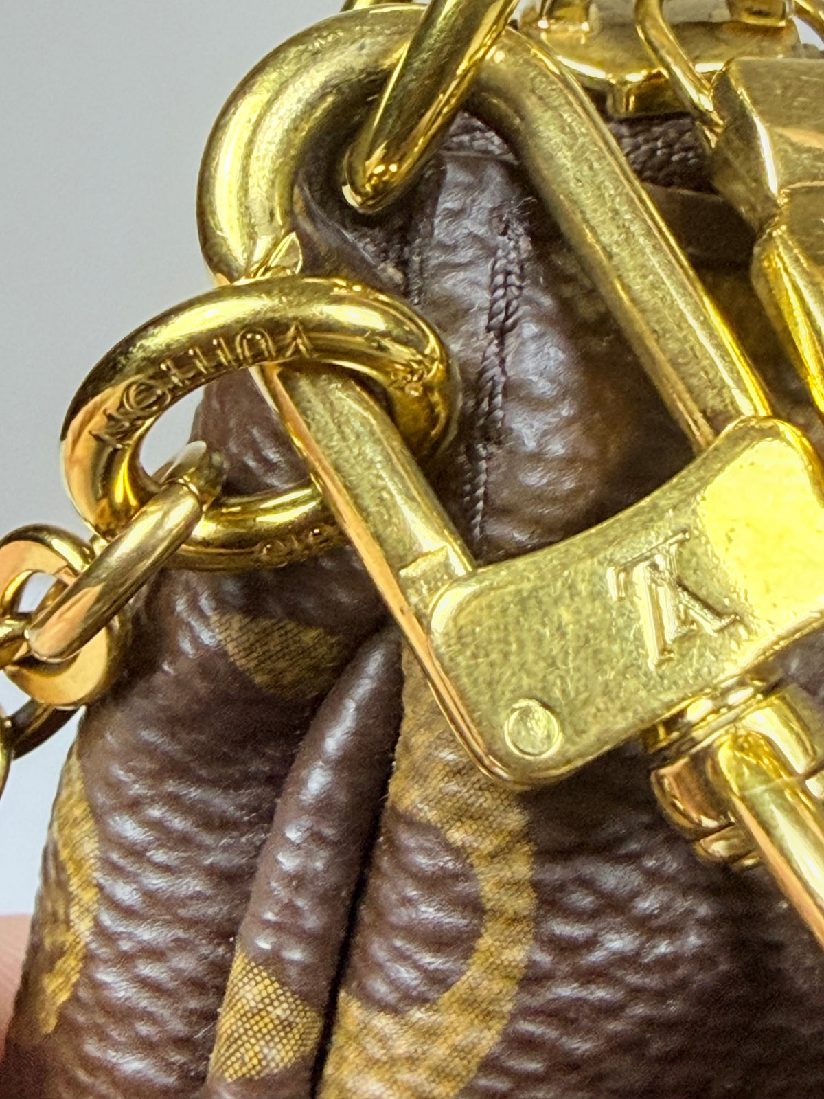 Louis Vuitton Monogram Multi Pochette Accessoires Crossbody Bag - Pink Jacquard Strap & Gold Hardware Set