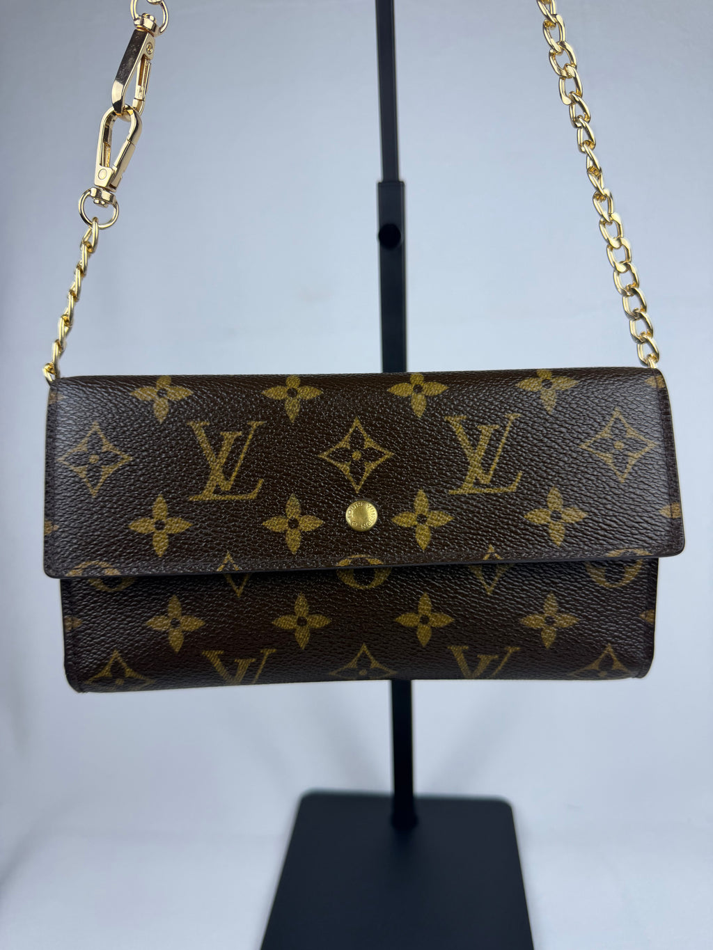 Louis Vuitton Monogram Long Trifold Wallet
