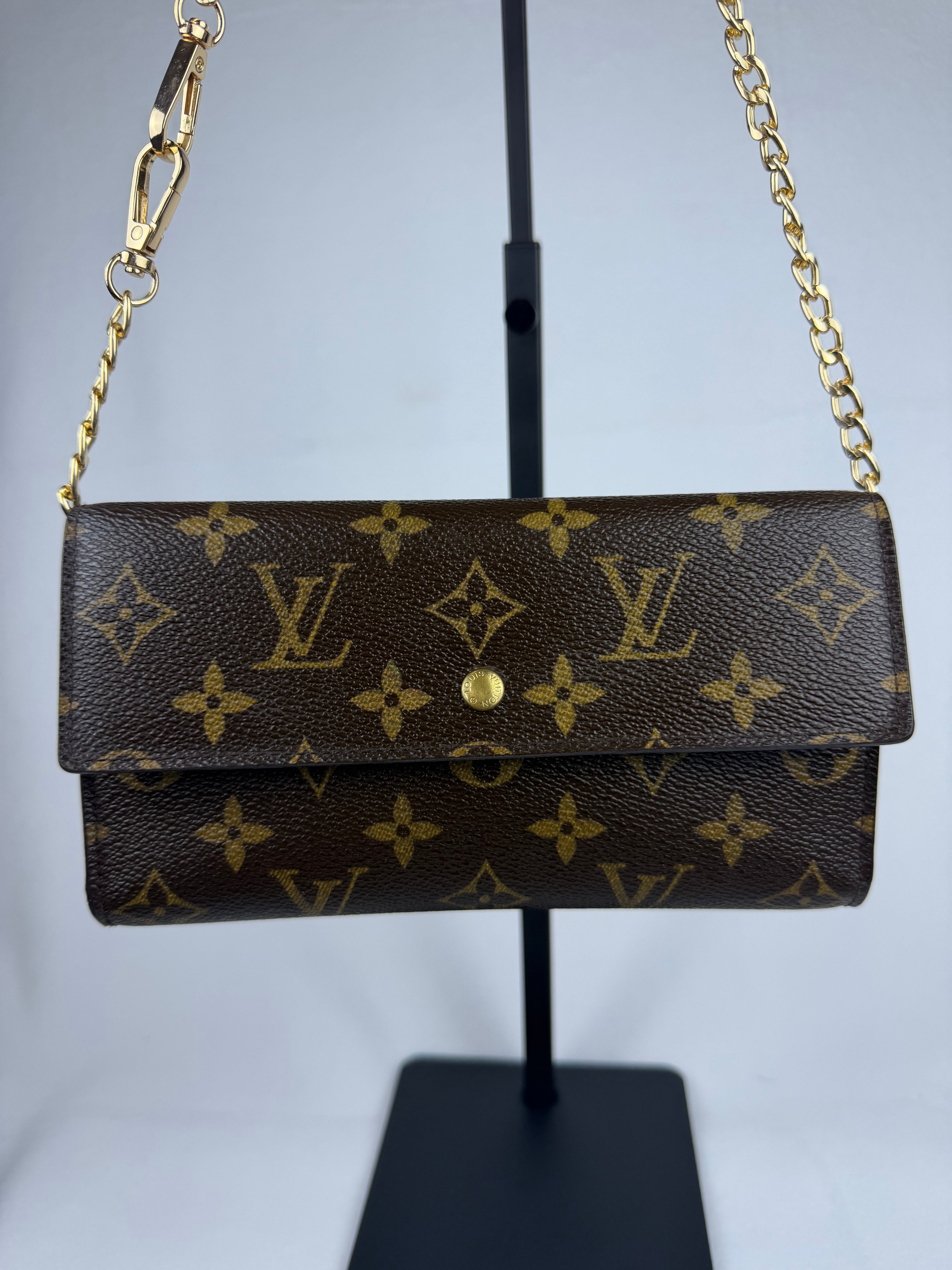 Louis Vuitton Monogram Long Trifold Wallet