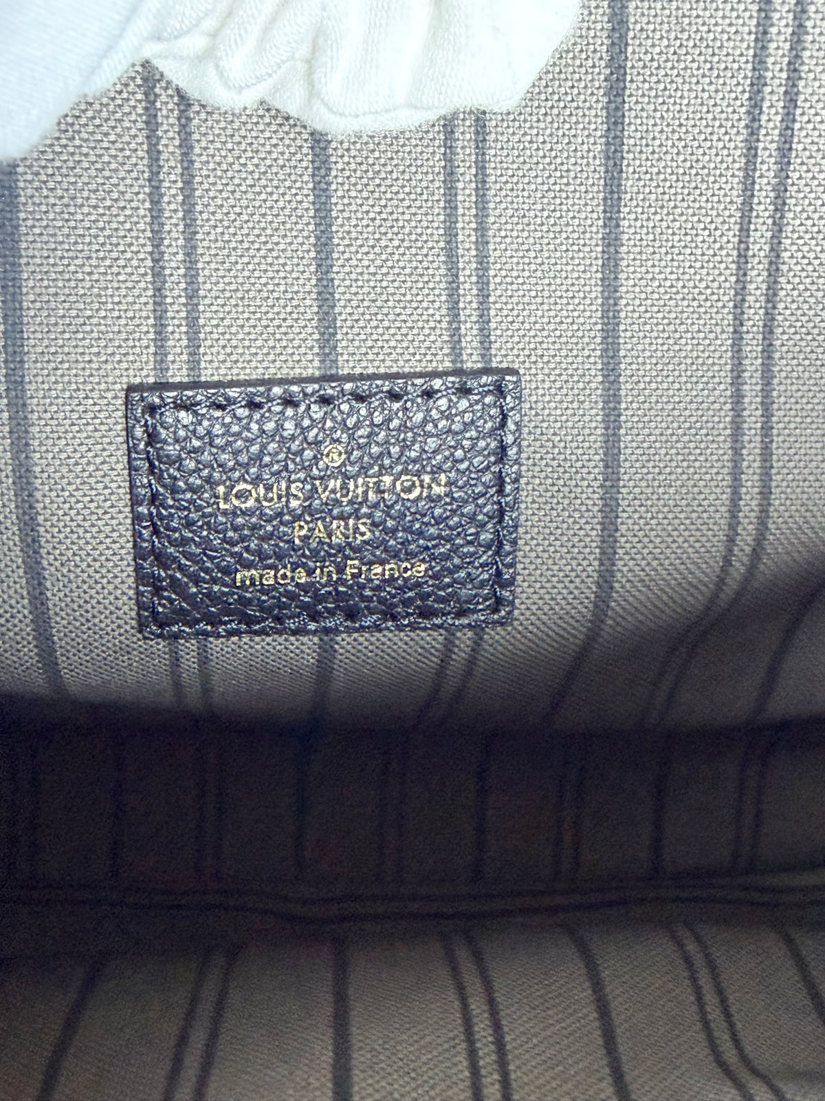 Louis Vuitton Monogram Empreinte Pochette Métis Noir Black Leather Bag