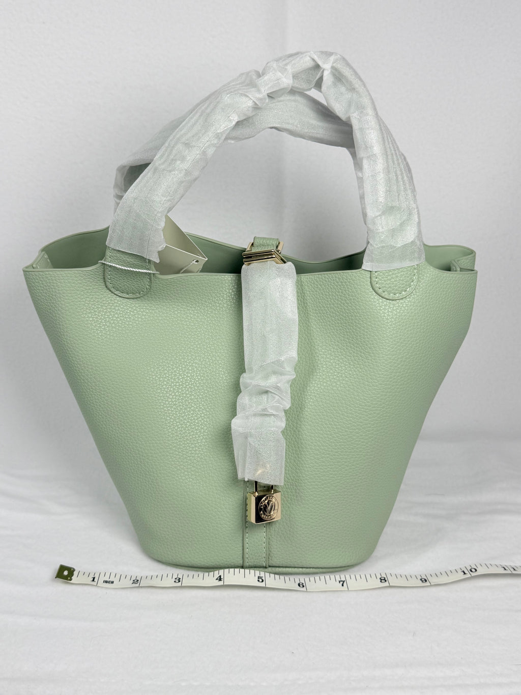 NWT Valentino Orlandi Mint Green Bucket Bag – Luxury Italian Design