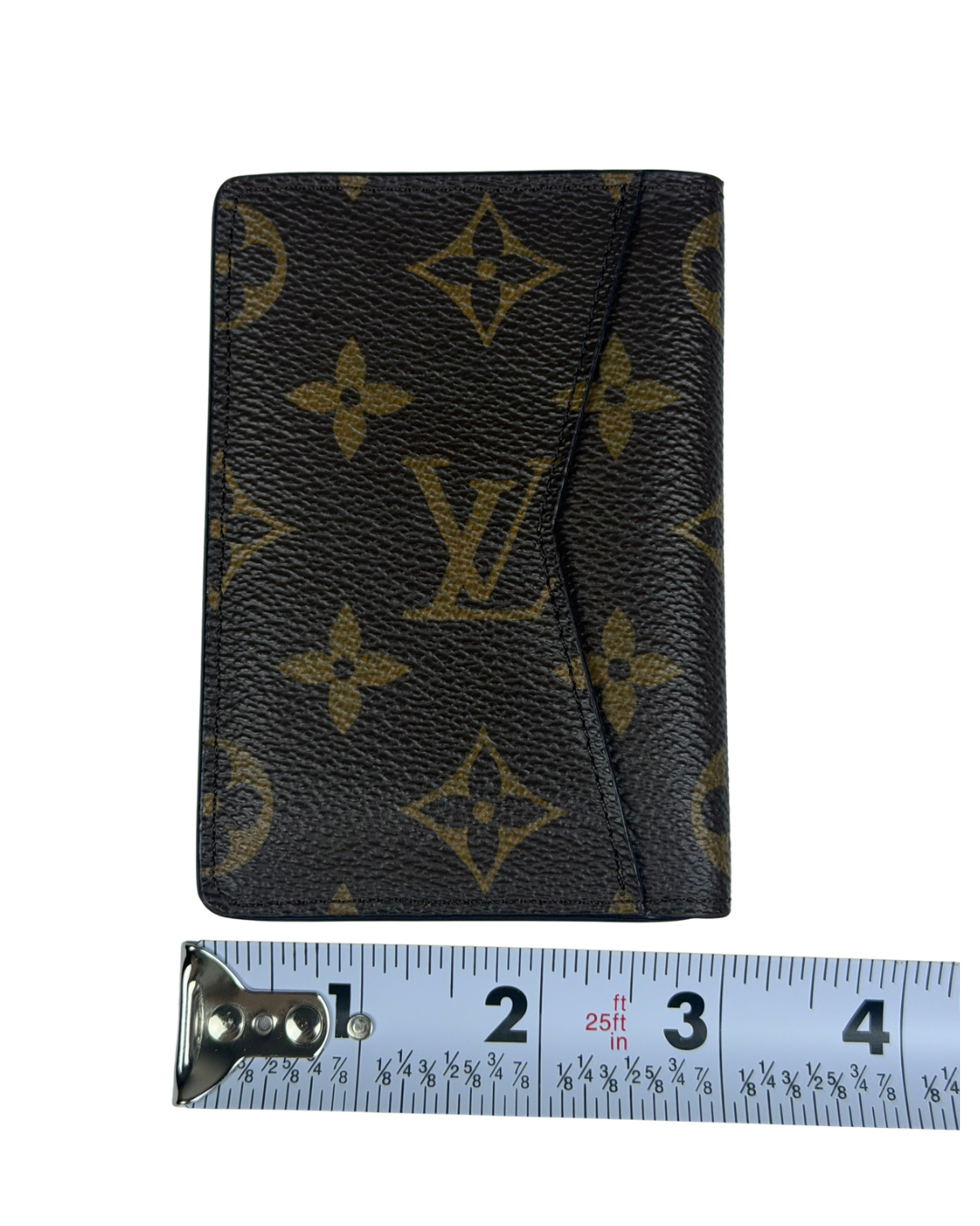 Louis Vuitton Monogram Pocket Organizer Wallet – Microchipped