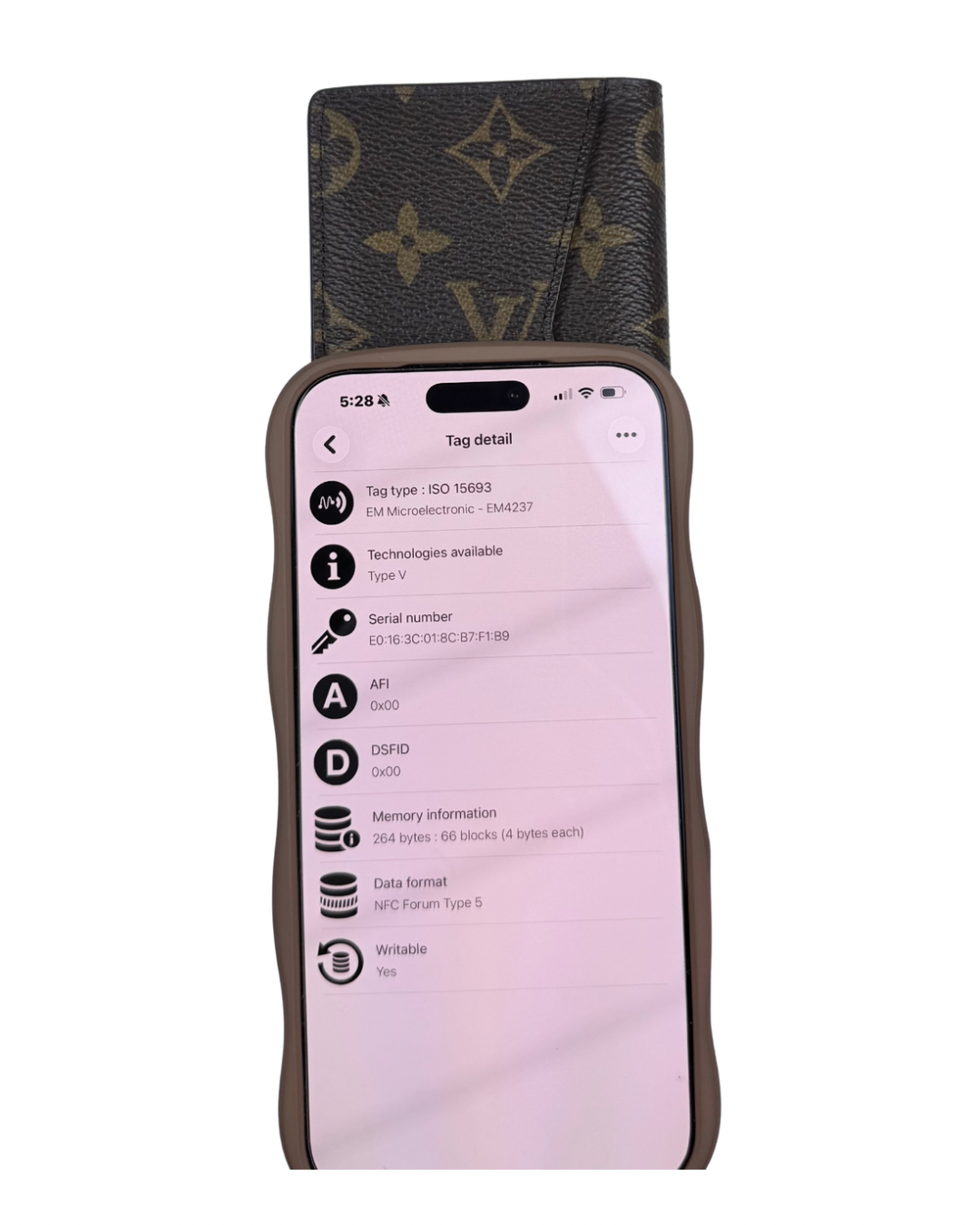 Louis Vuitton Monogram Pocket Organizer Wallet – Microchipped