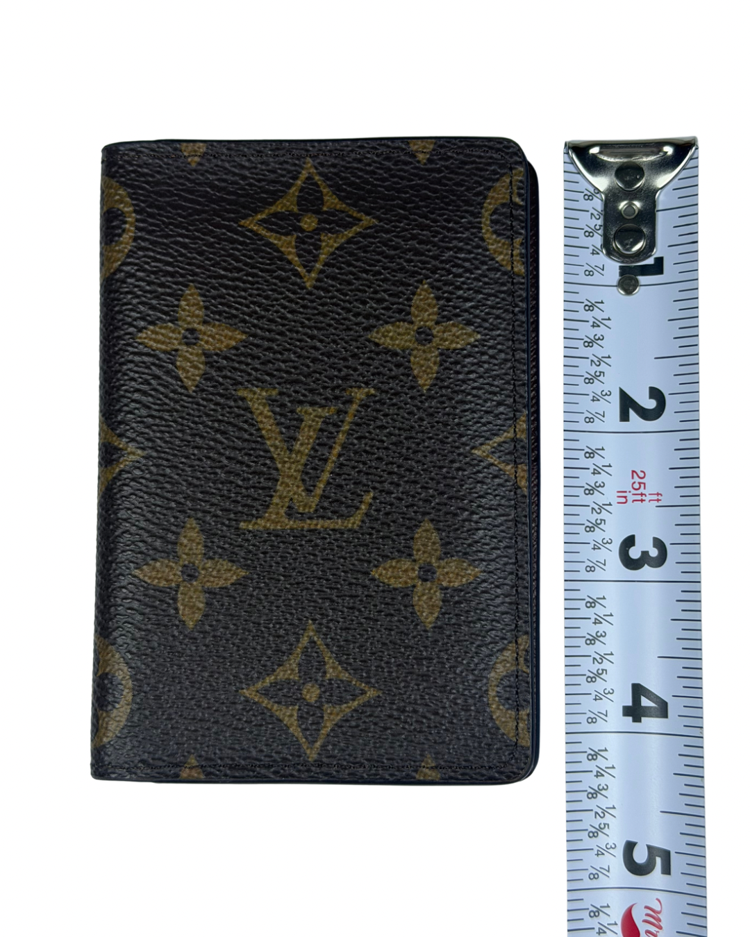 Louis Vuitton Monogram Pocket Organizer Wallet – Microchipped