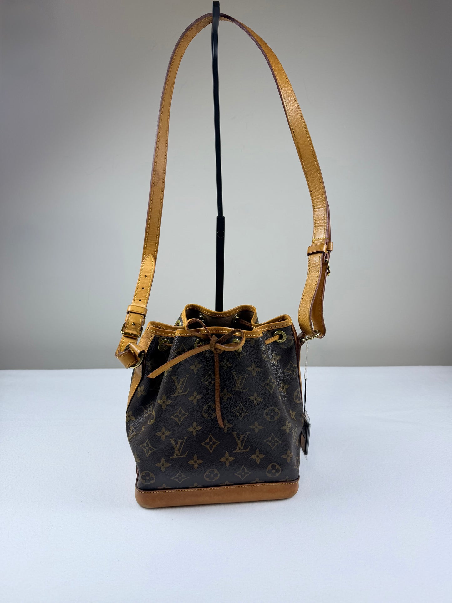 Louis Vuitton Monogram BB Noé Bucket Bag Shoulder Bag Brown Vachetta