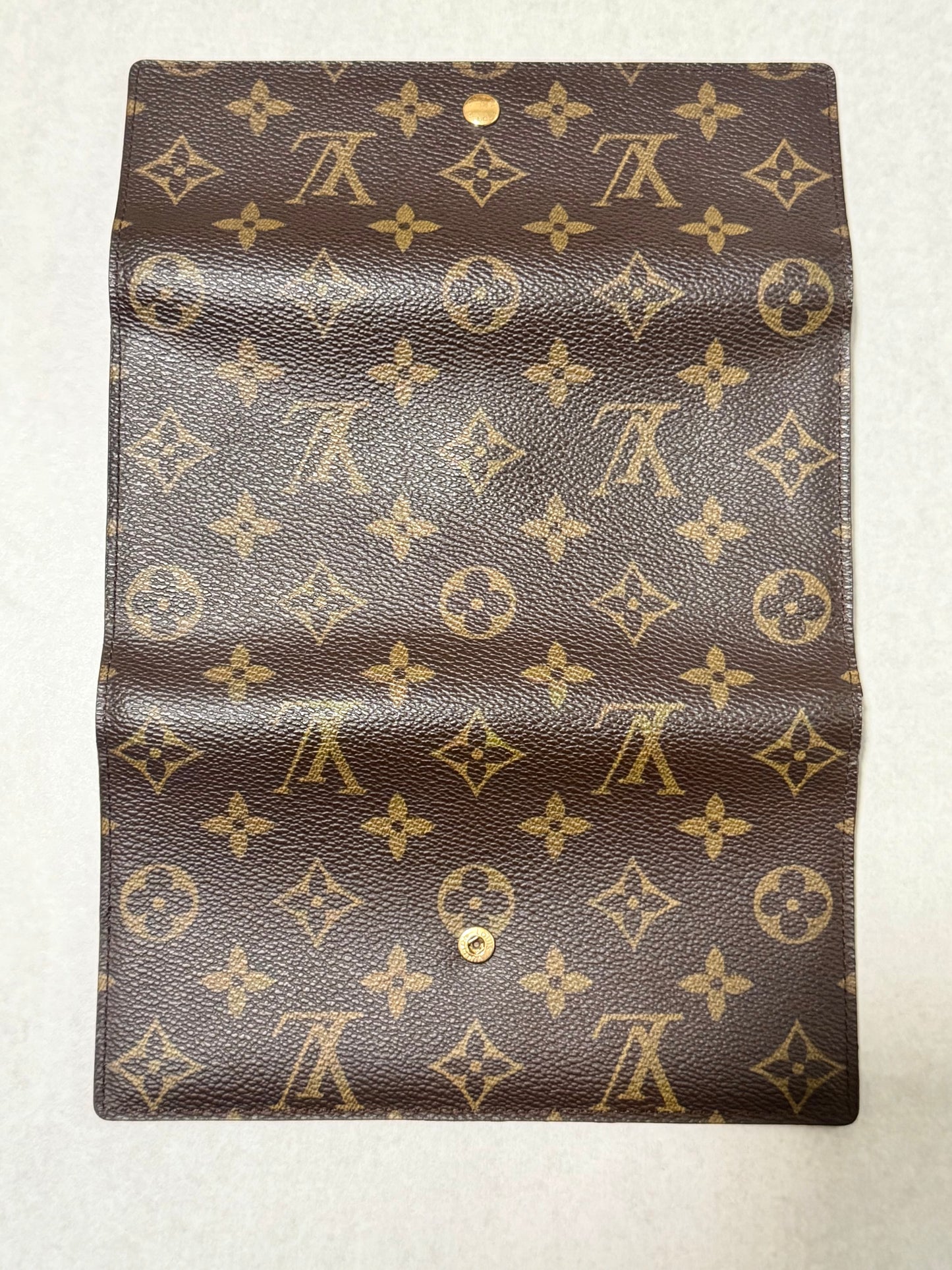 Louis Vuitton Monogram Long Trifold Wallet – Full Set (Box/Dust Bag)