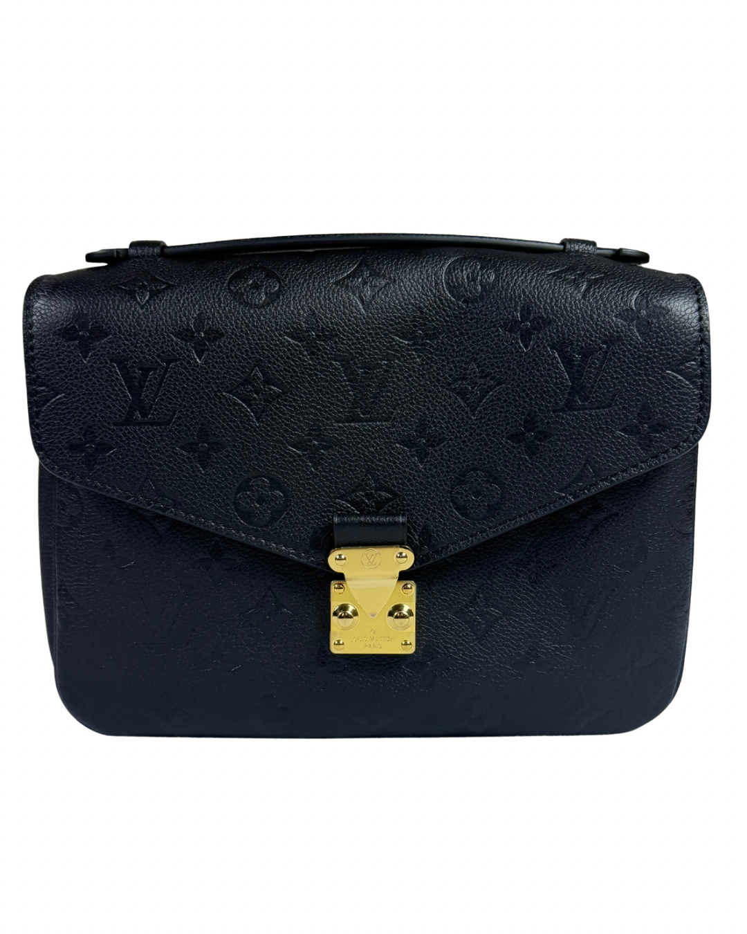 Louis Vuitton Monogram Empreinte Pochette Métis Noir Black Leather Bag