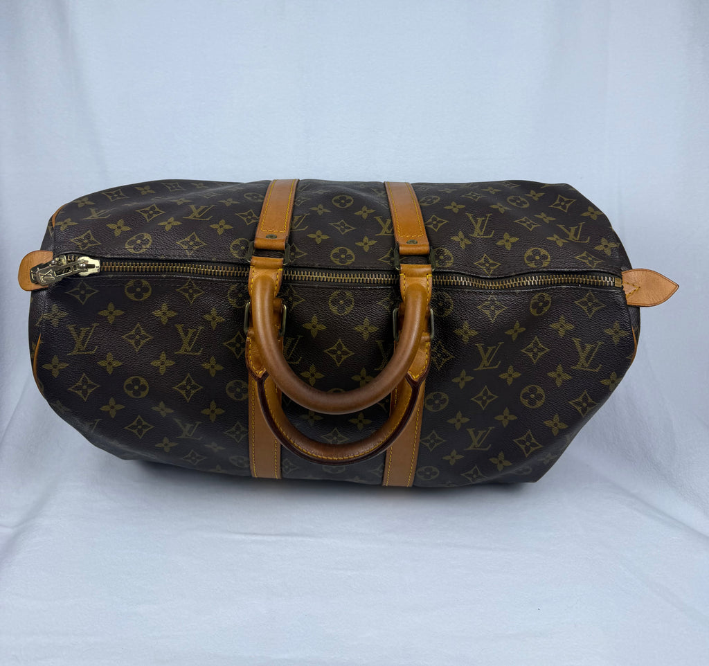 Louis Vuitton Keepall 45 Monogram Canvas Travel Bag
