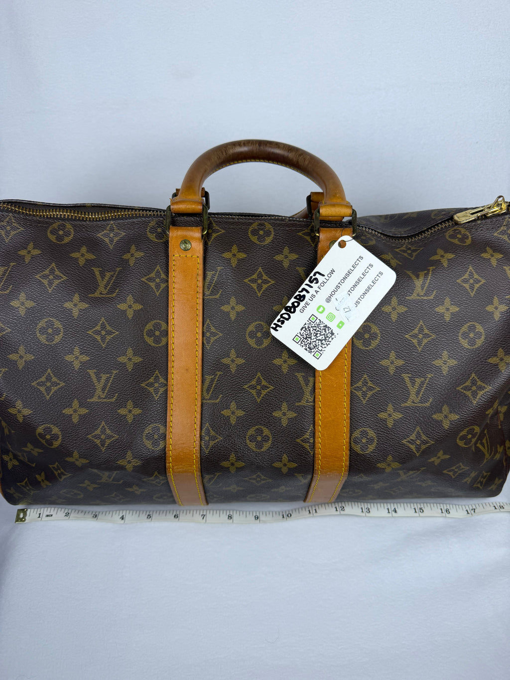 Louis Vuitton Keepall 45 Monogram Canvas Travel Bag