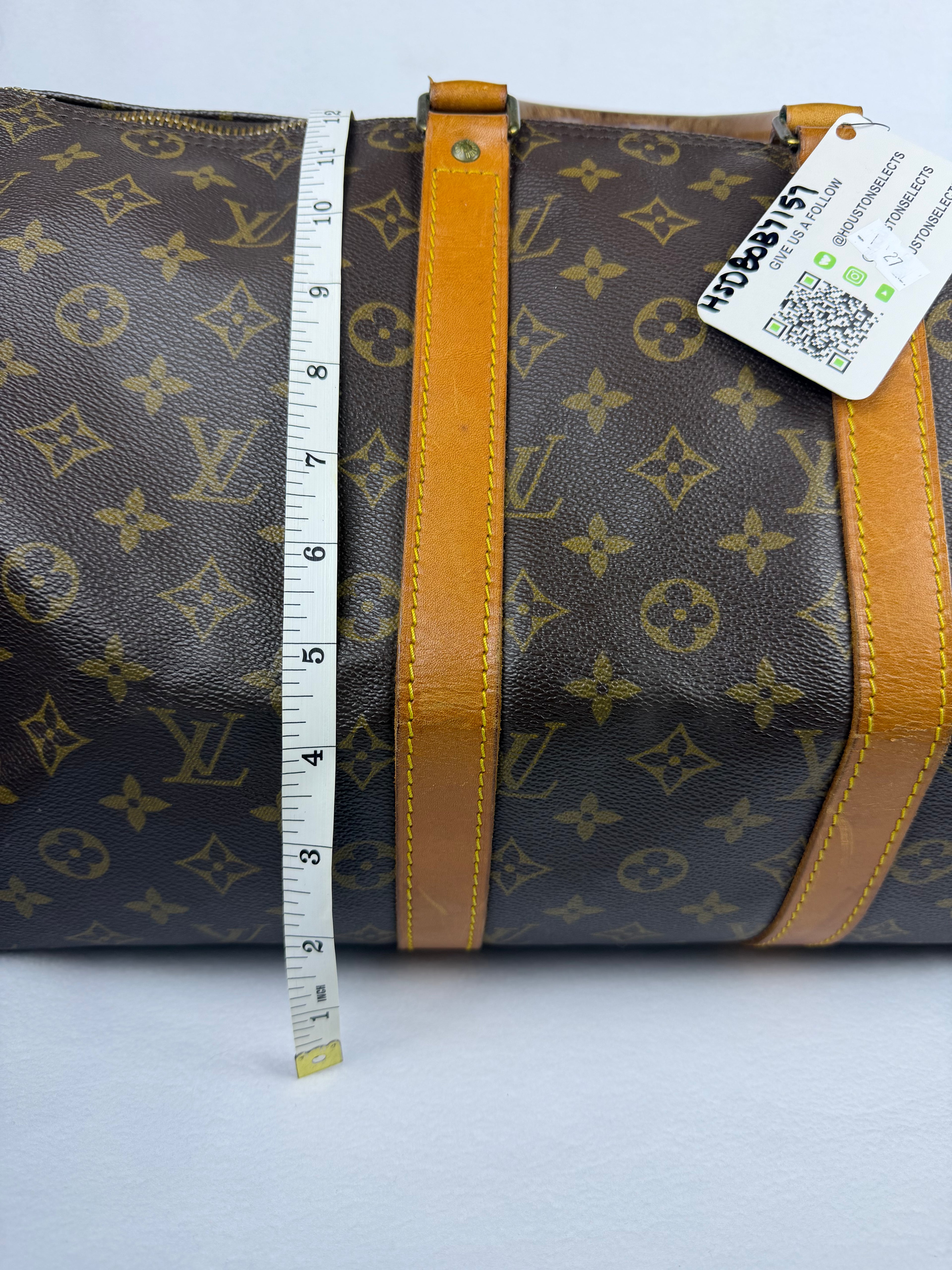 Louis Vuitton Keepall 45 Monogram Canvas Travel Bag